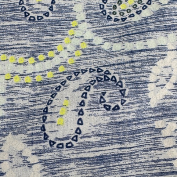 Tommy Bahama Silk Blend Blue Paisley Camp Shirt Short Sleeve Mens XL - Picture 2 of 13